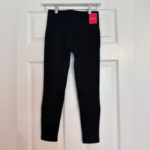 Spanx rib seamless legging NWT black